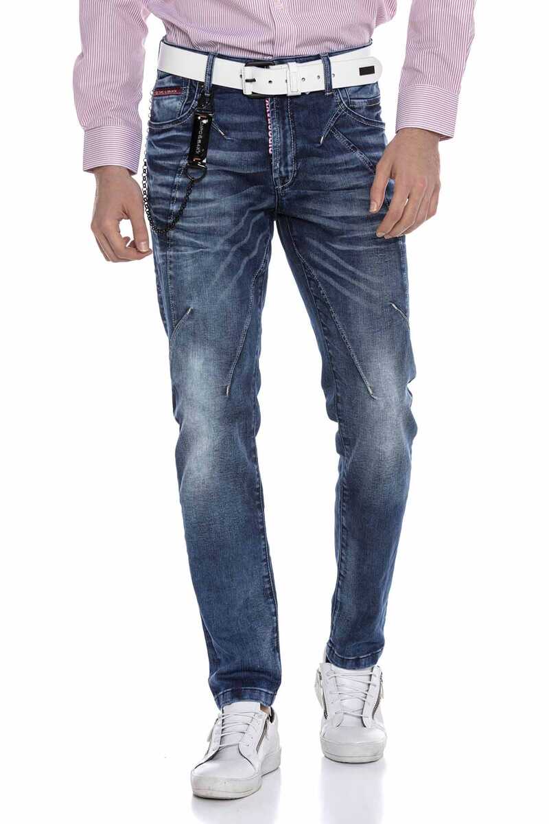 CD676 Straight Fit Kesim Erkek Jean Pantolon