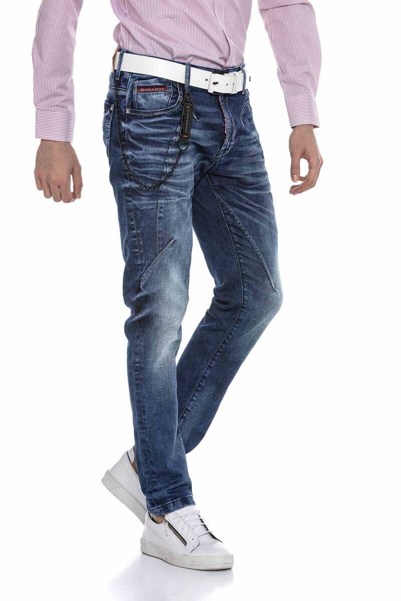 CD676 Straight Fit Kesim Erkek Jean Pantolon