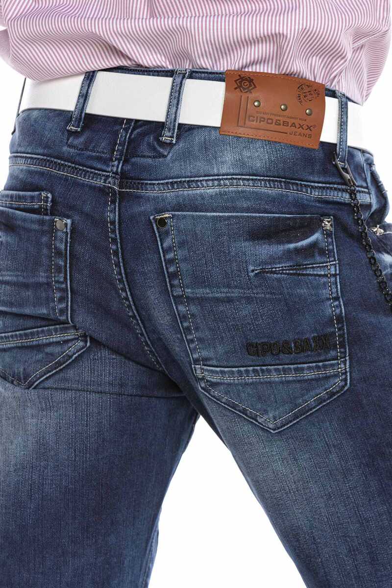 CD676 Straight Fit Kesim Erkek Jean Pantolon