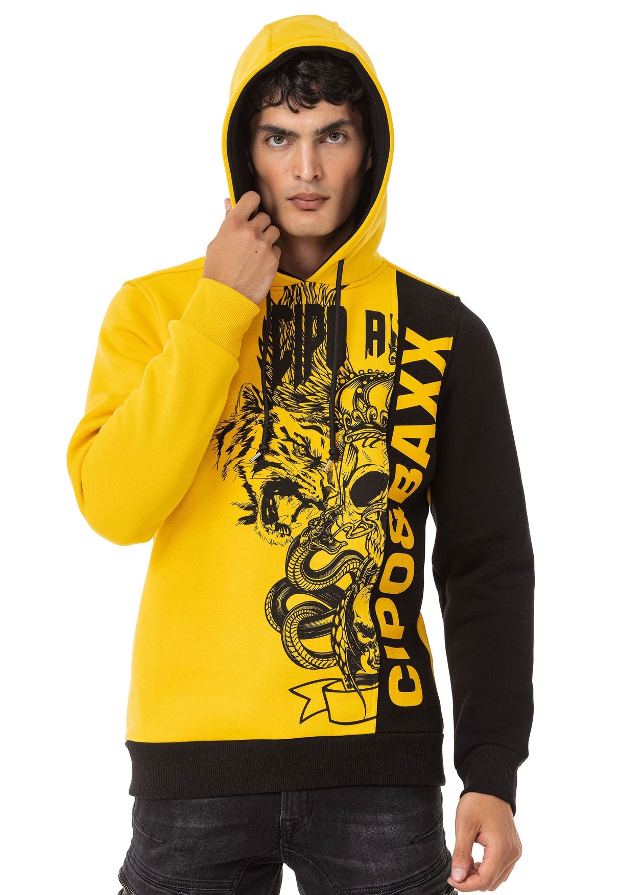 CL541 Men’s Hooded Streetstyle Logo Sweatshirt