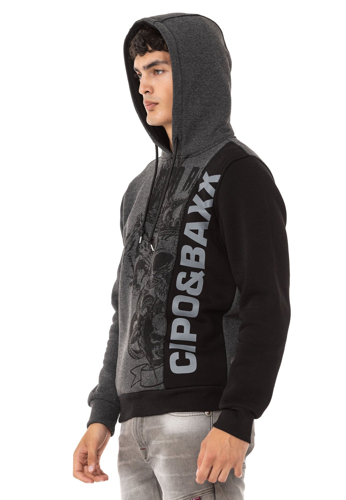 CL541 Men’s Hooded Streetstyle Logo Sweatshirt