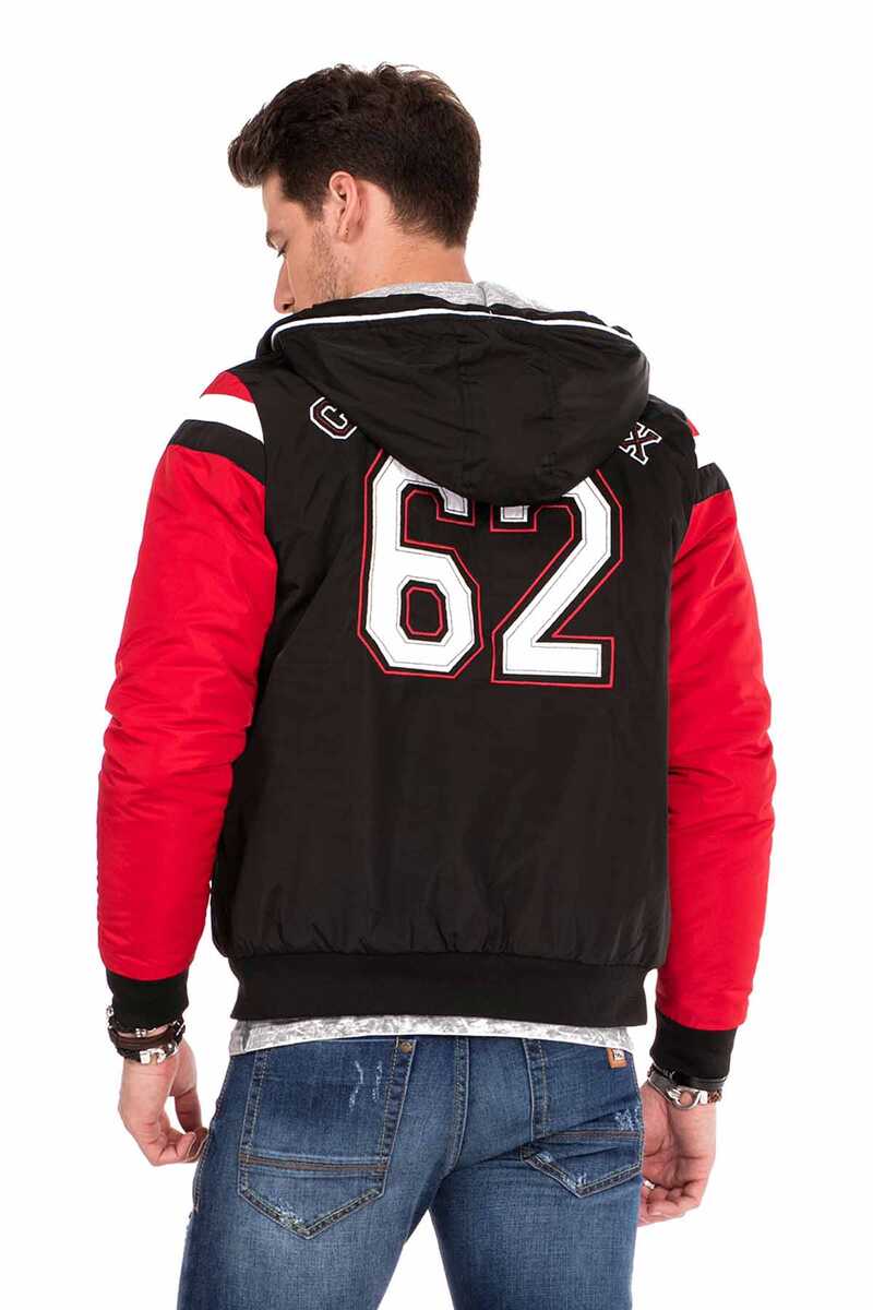 CJ230 Kapşonlu Fermuarlı Erkek Ceket