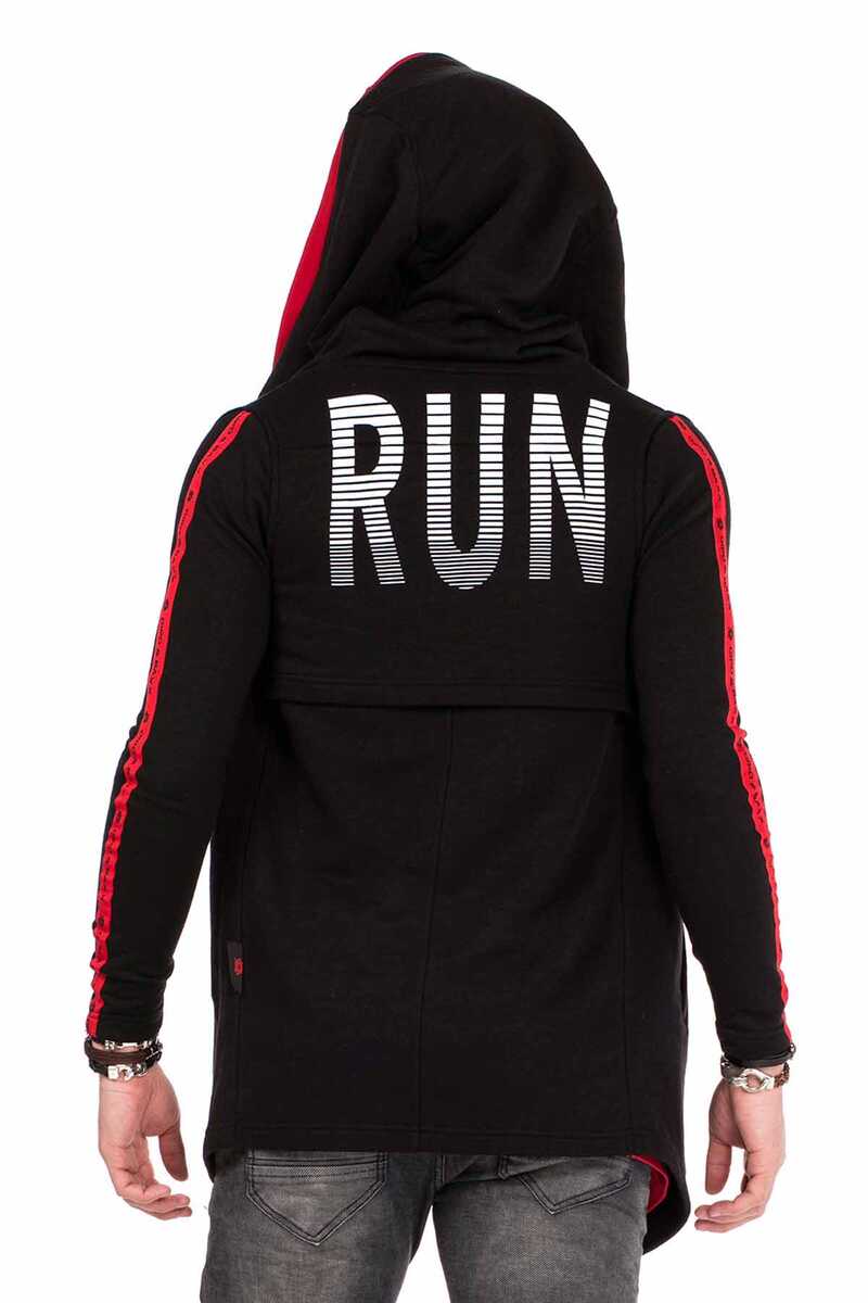 CL306 Oversize Erkek Zip Sweatshirt