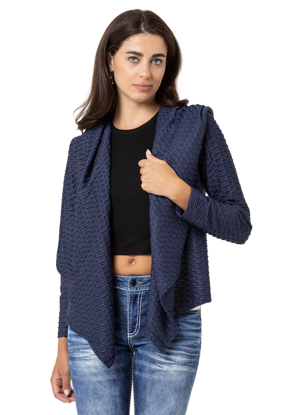 WL360 Kadın Gümüş Detaylı Sweatshirt