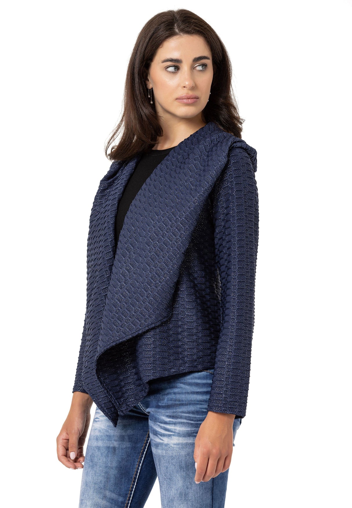 WL360 Kadın Gümüş Detaylı Sweatshirt