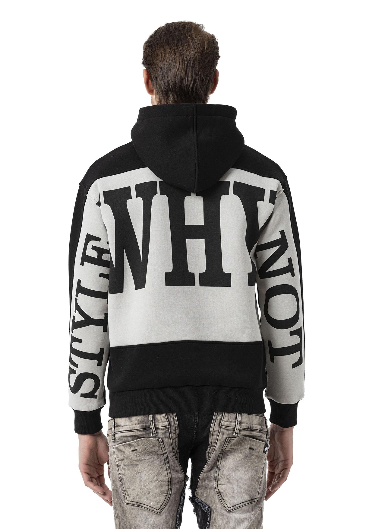 CL578 Iconic Statement Sleeve Men Sweatshirt