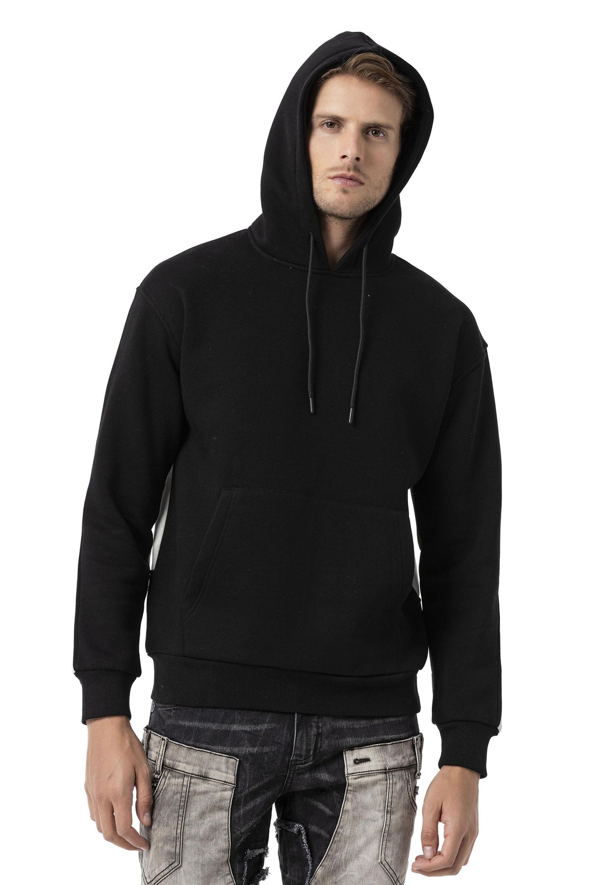 CL578 Iconic Statement Sleeve Men Sweatshirt