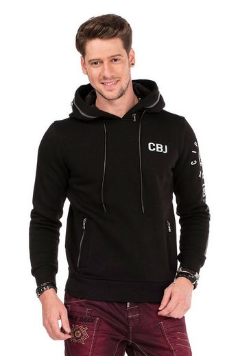 CL303 Baskılı Kapşonlu Erkek Hoodie