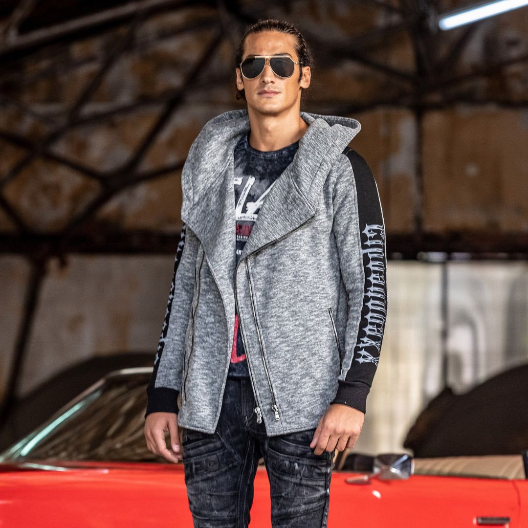 CL526 Kapşonlu Oversize Hırka