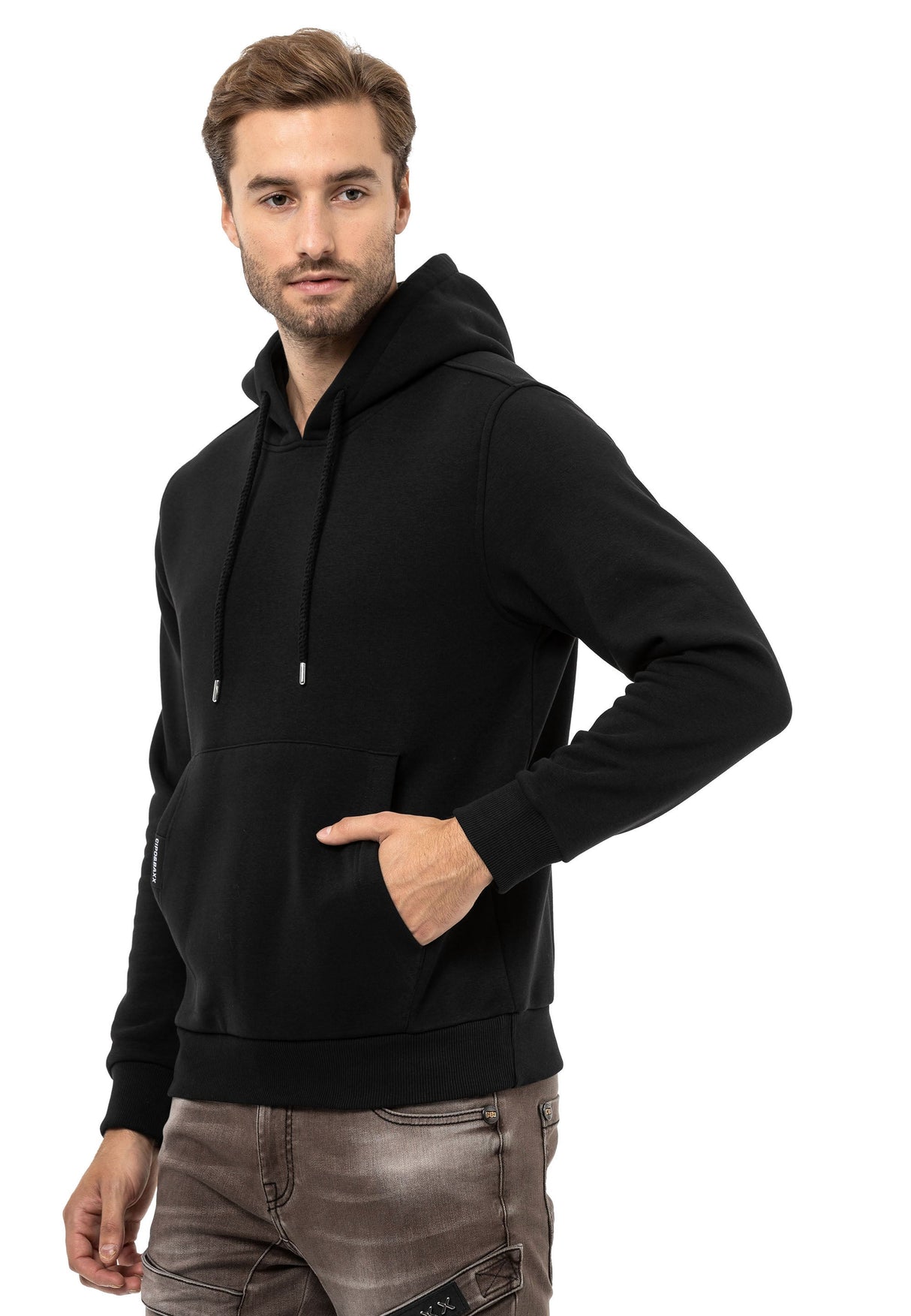 CL557 Basic Erkek Kapişonlu Sweatshirt