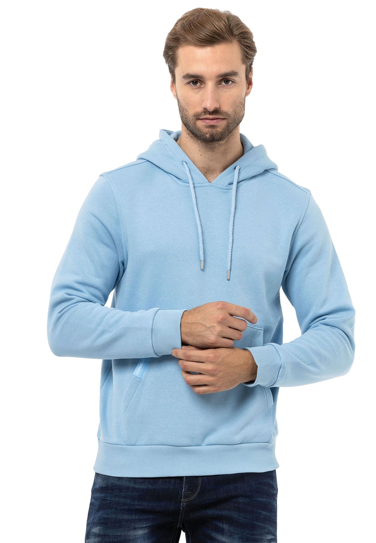 CL557 Basic Erkek Kapişonlu Sweatshirt