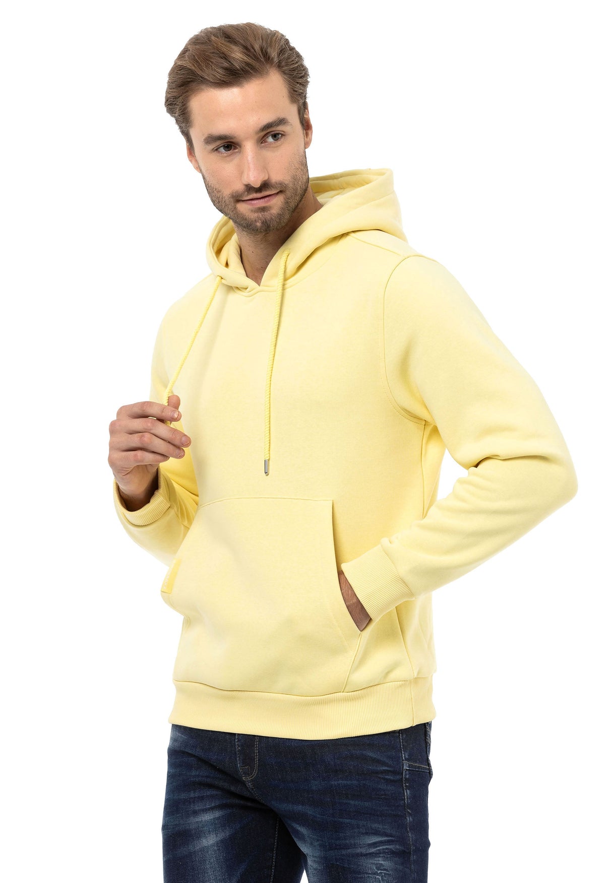 CL557 Basic Erkek Kapişonlu Sweatshirt
