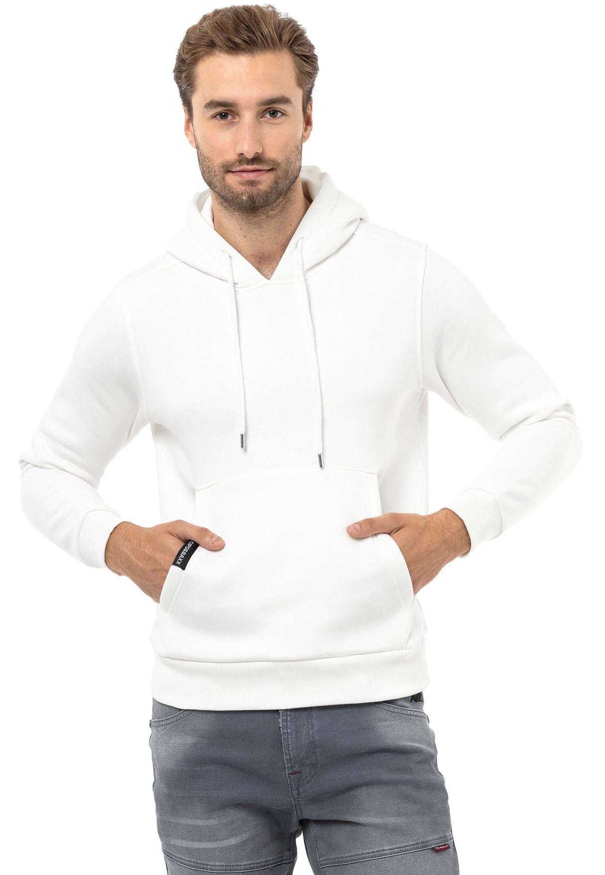 CL557 Basic Erkek Kapişonlu Sweatshirt
