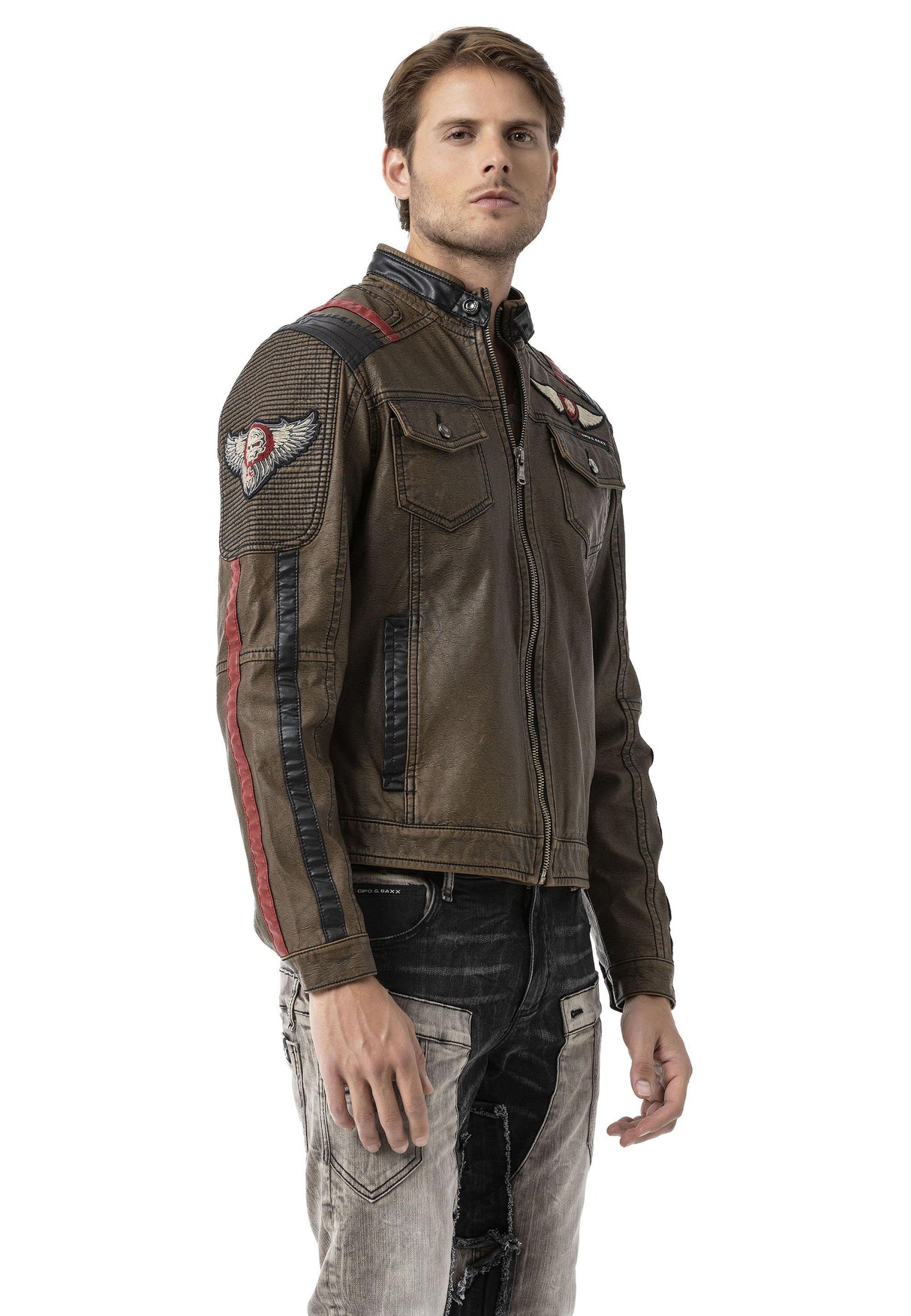 CJ304 Alpha Strike Luxe Men Jacket