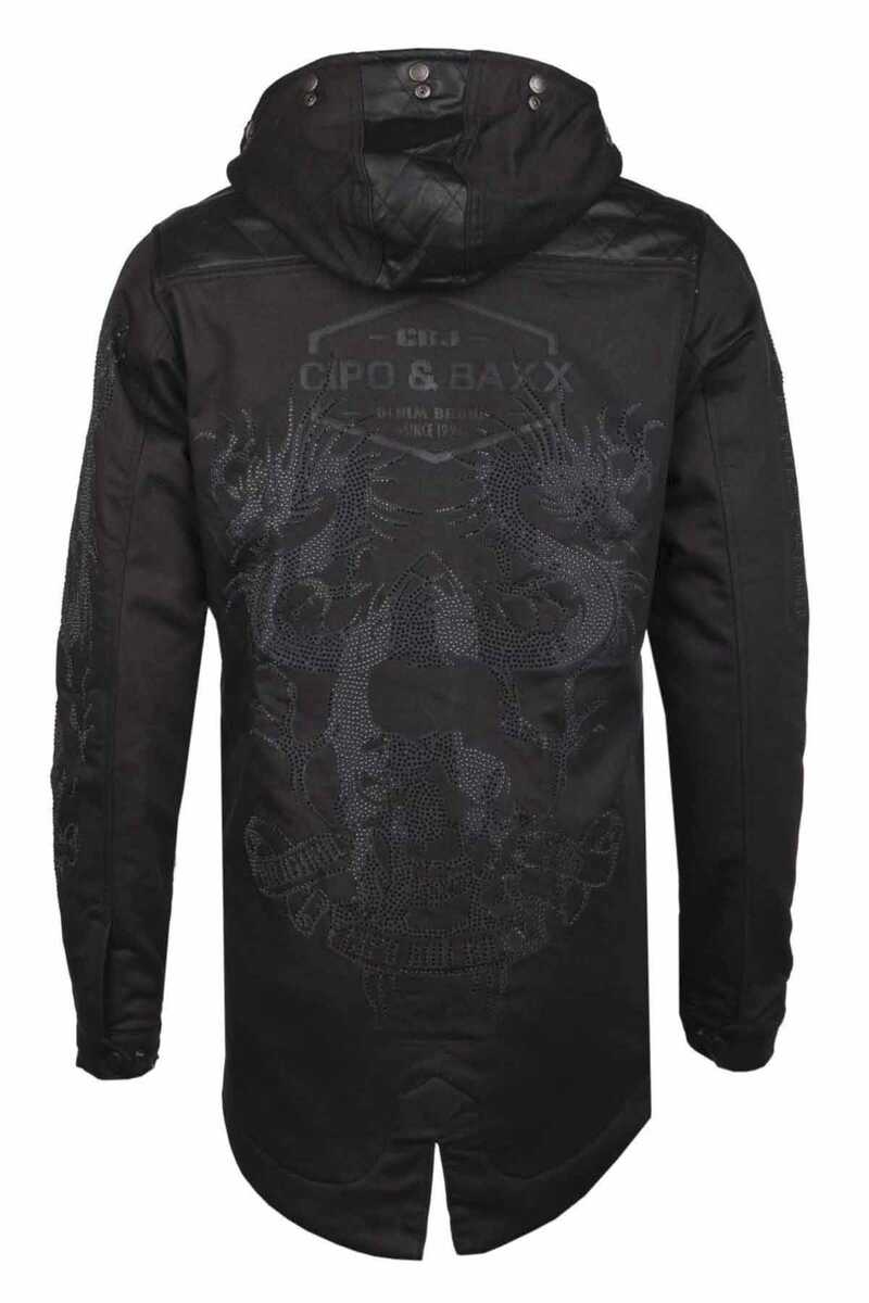 CJ195 Kapşonlu Erkek Mont