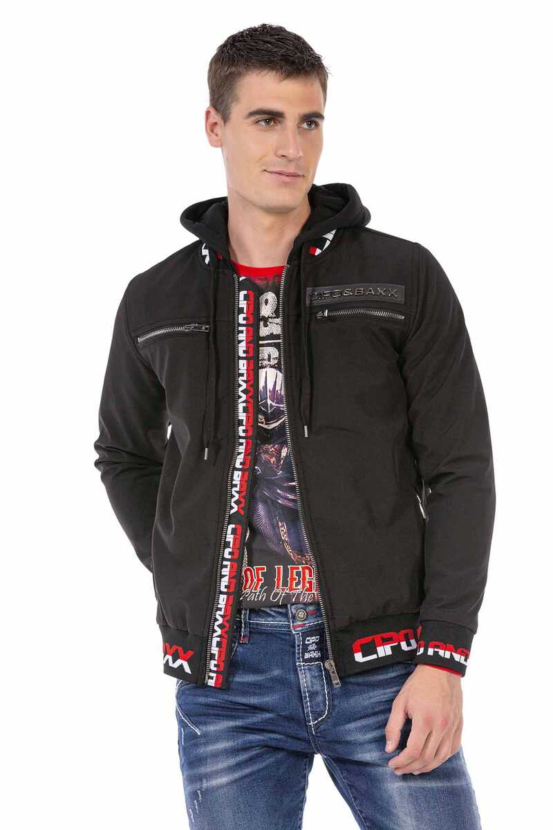 CJ271 Softshell Kapüşonlu Erkek Mont