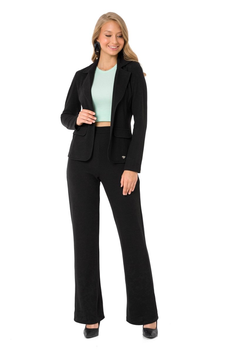 WJ204 Elegant Stilde Blazer Kadın Ceket