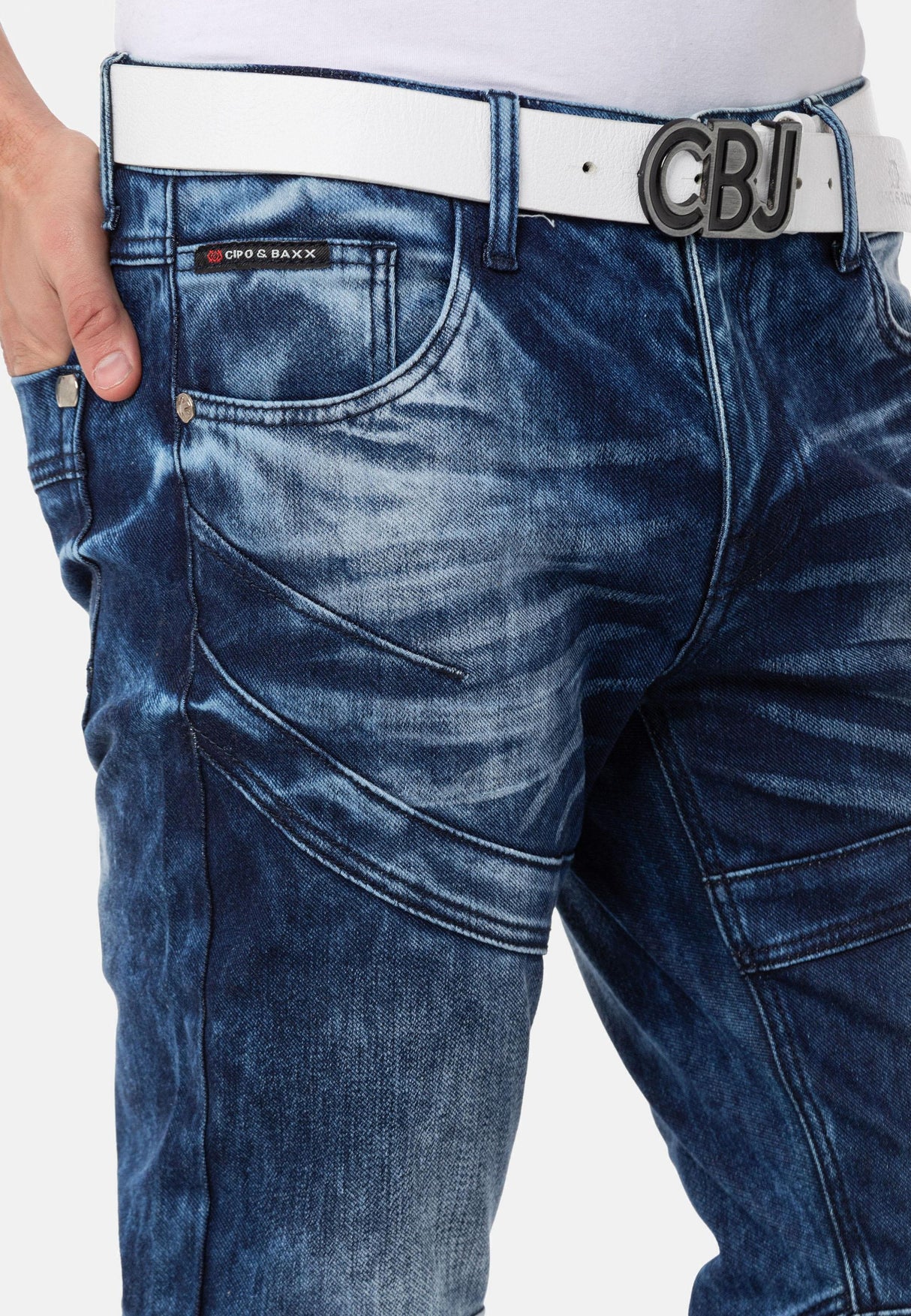 CD876 "Urban Rebel" Slim Fit Men’s Jeans