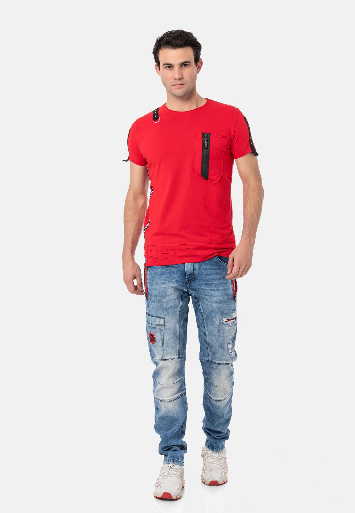 CD847 Iron Edge Tech Fit Men Jeans