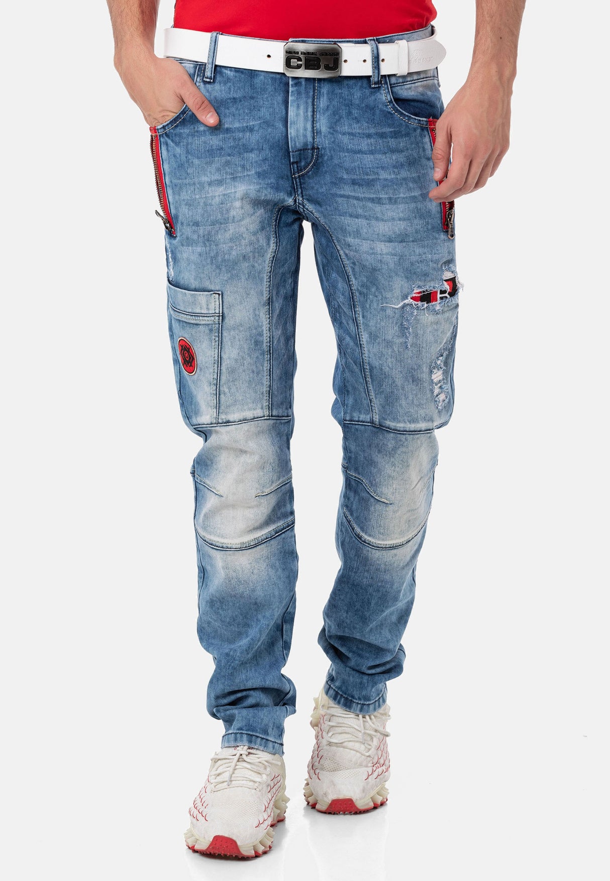 CD847 Iron Edge Tech Fit Men Jeans