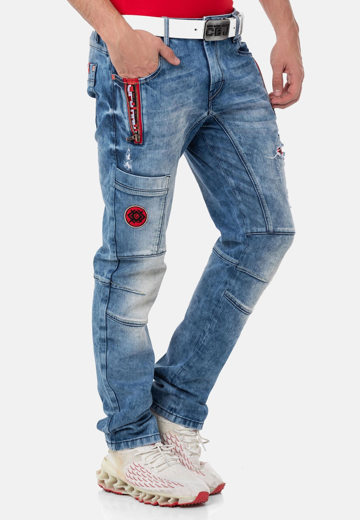 CD847 Iron Edge Tech Fit Men Jeans