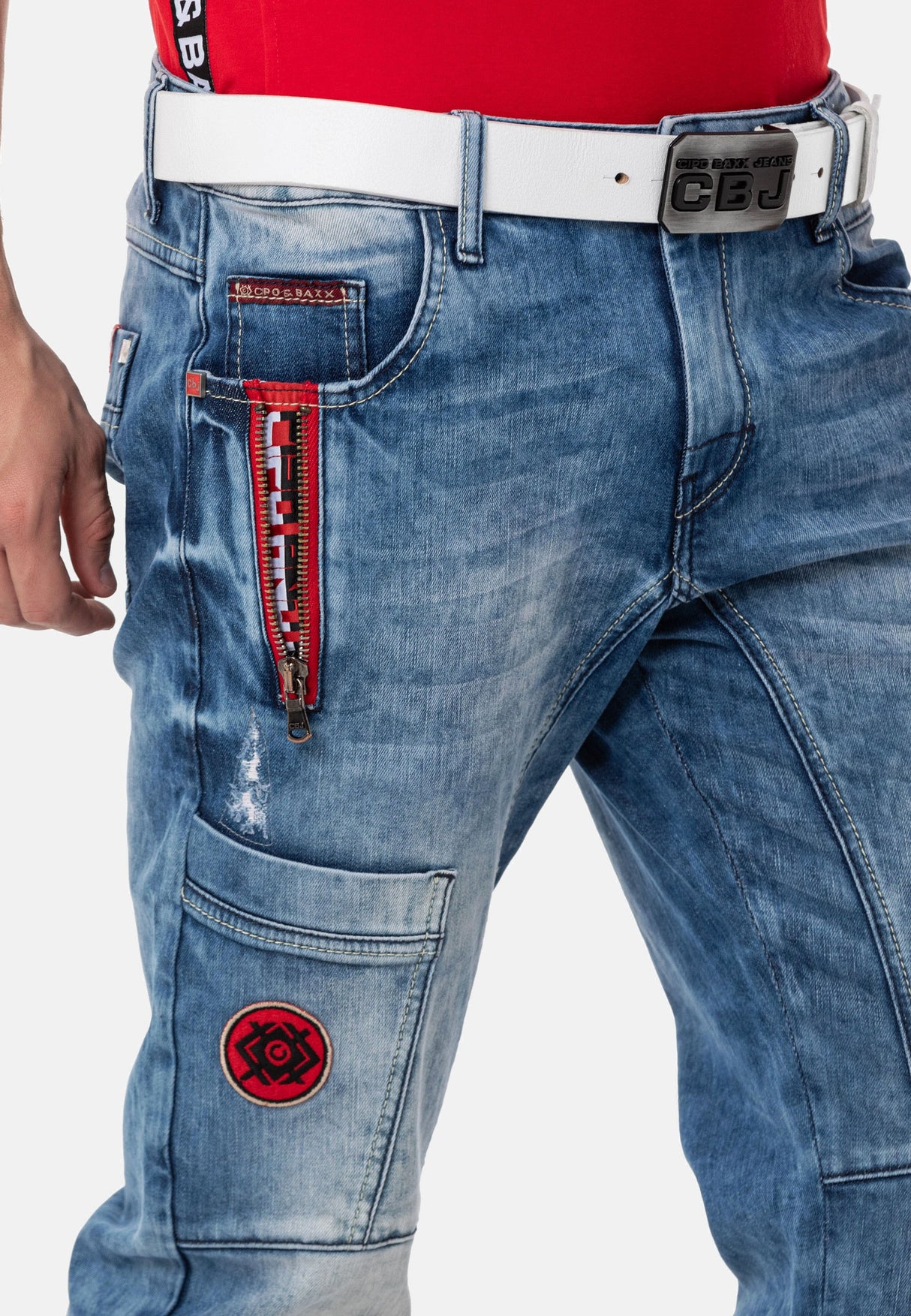 CD847 Iron Edge Tech Fit Men Jeans