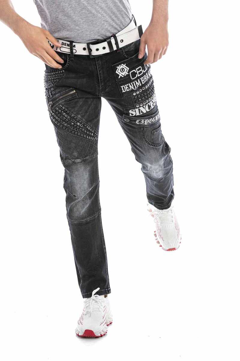 CD696 Street Tarz Erkek Jean Pantolon