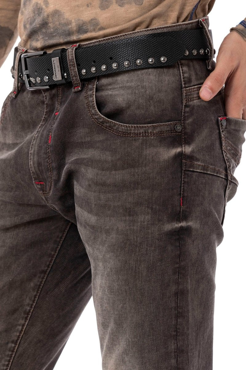 CD811 Kadife Görünümlü Fitilli Erkek Pantolon