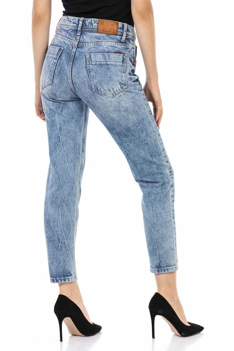 WD454 Yüksel Bel Kadın Jean Pantolon