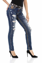 WD457 Slim Fit Kadın Jean Pantolon