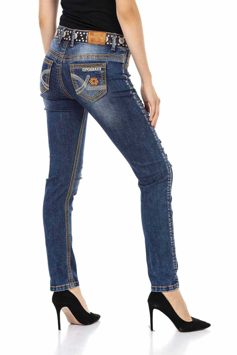 WD457 Slim Fit Kadın Jean Pantolon