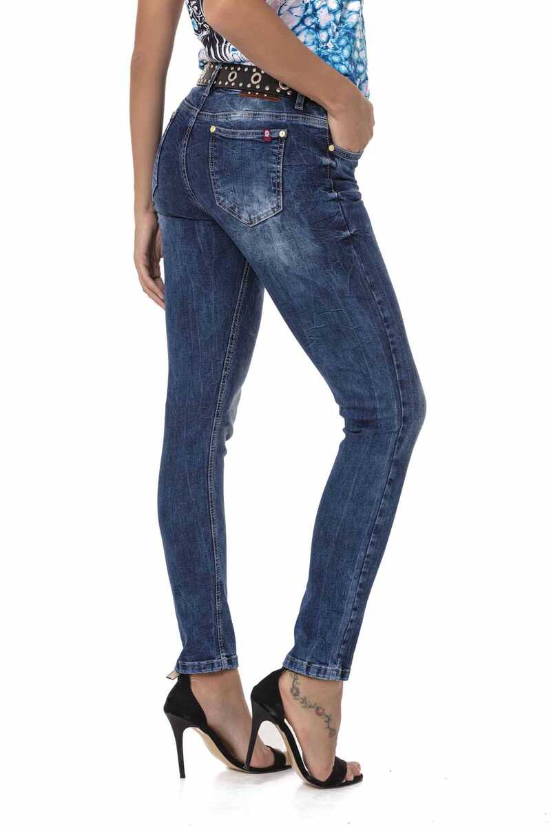 WD461 Mavi Basic Kadın Jean Pantolon