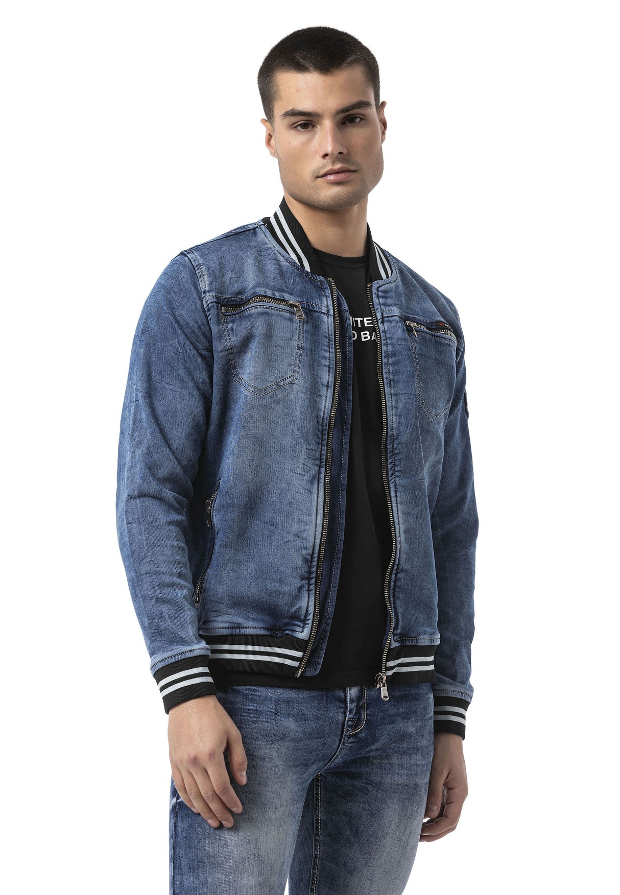CJ310 Rebel Stitch Icon Men Jacket