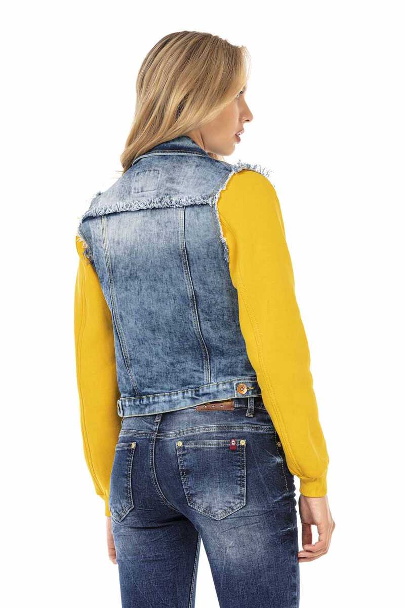 WJ192 Kadın Kot Ceket