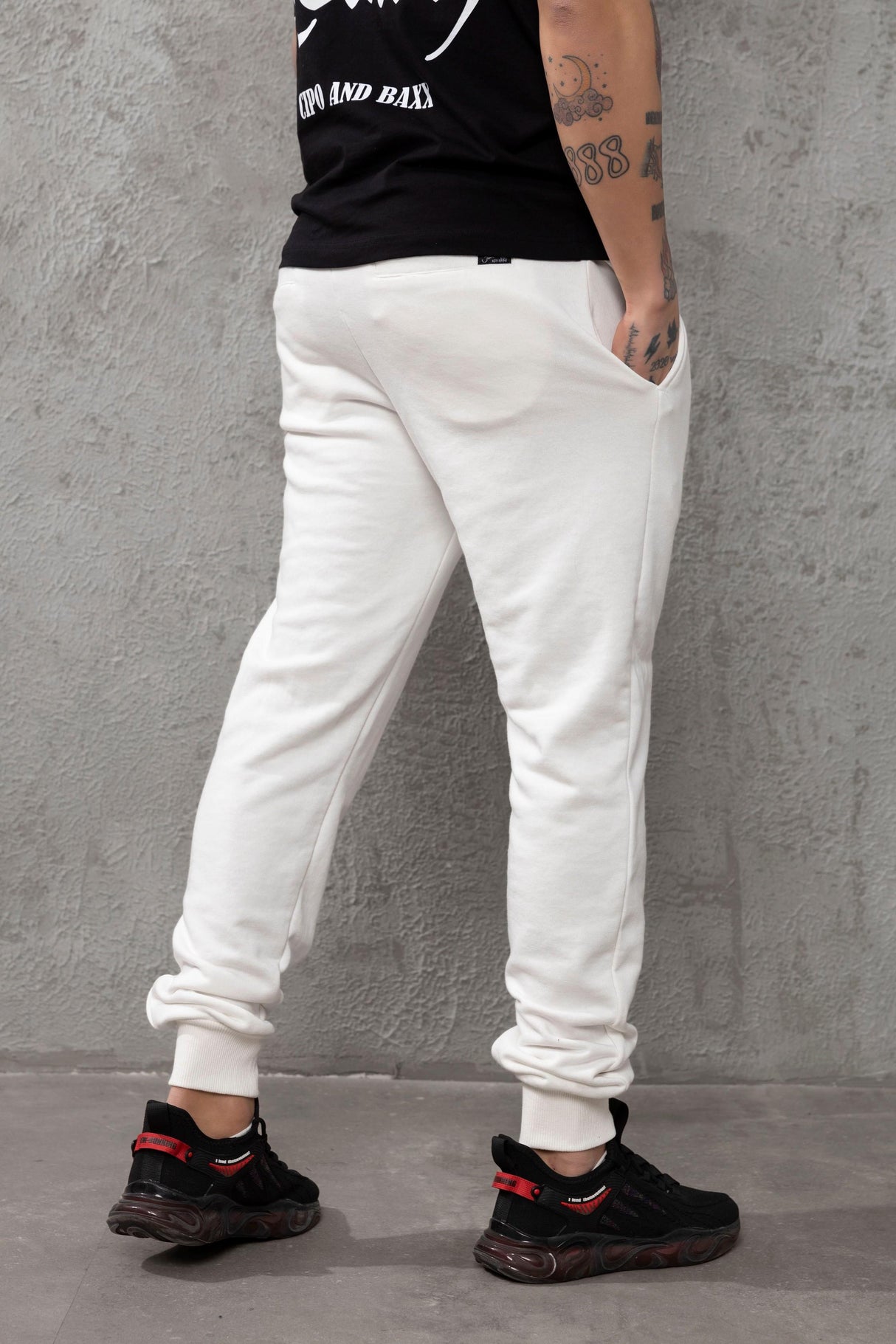 CR156 Restoration Baskılı Erkek Eşofman Altı