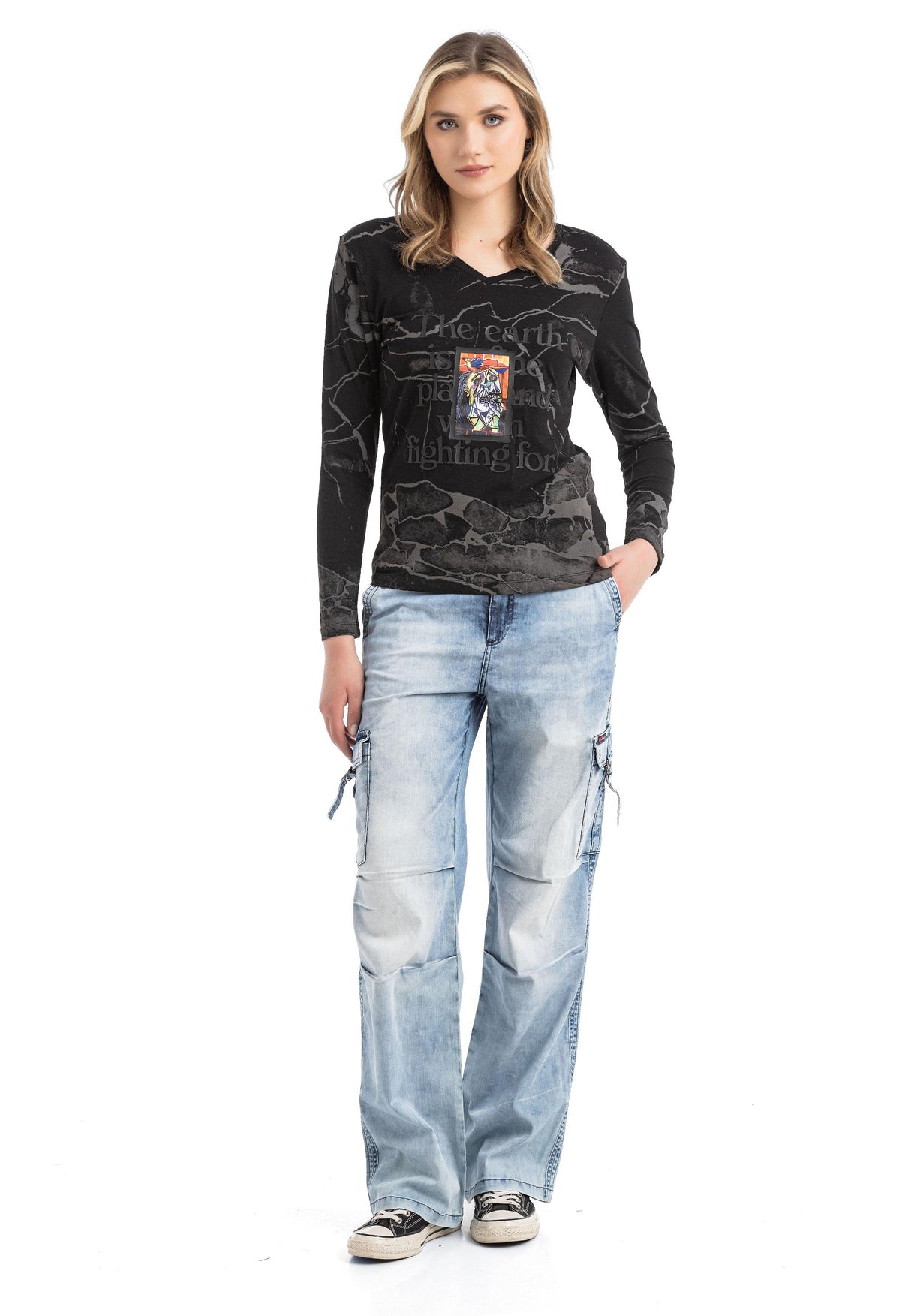 WL338 Rebel Icon Women Sweatshirt
