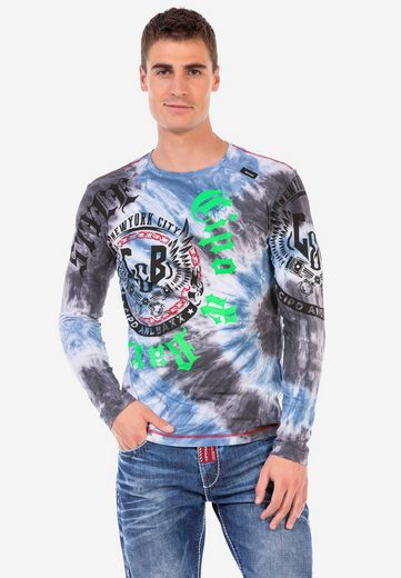 CL476 Neon Desenli Sweatshirt