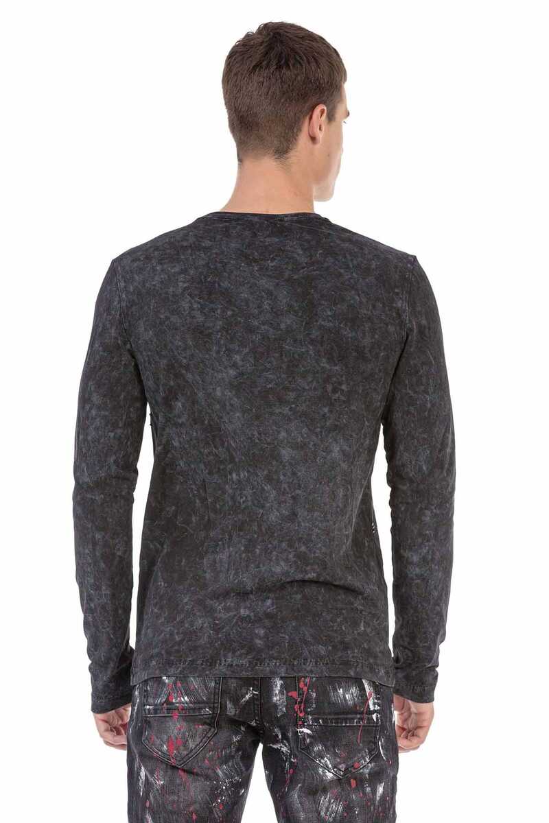 CL489 Erkek Desenli Sweatshirt