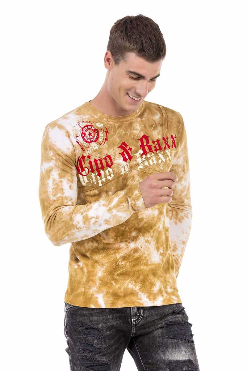 CL489 Erkek Desenli Sweatshirt