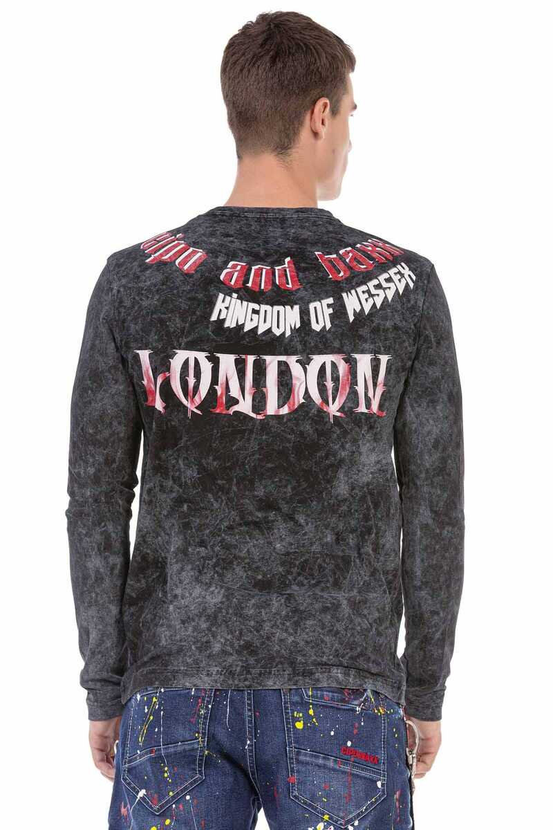 CL499 Great Britain Desenli Sweatshirt