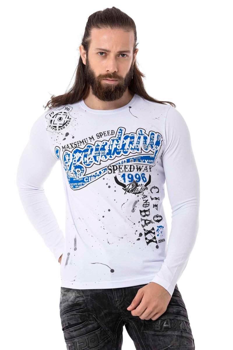 CL510 Baskılı İnce Sweatshirt