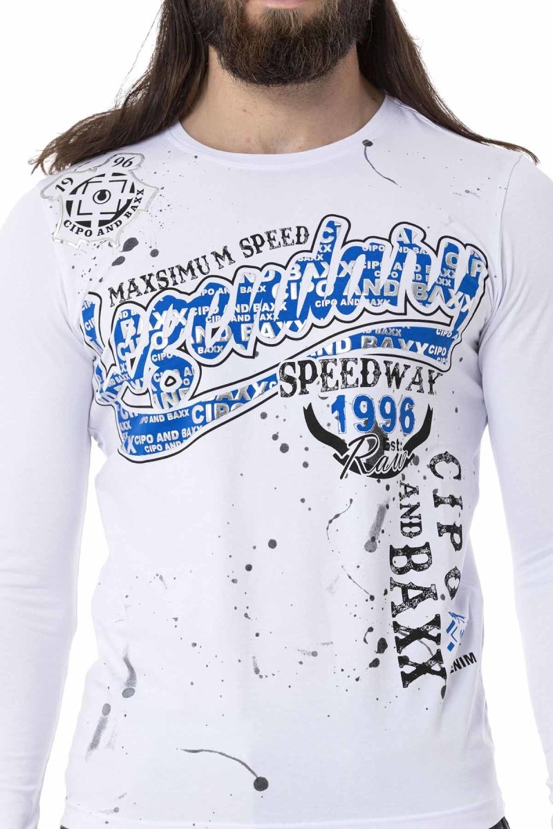 CL510 Baskılı İnce Sweatshirt