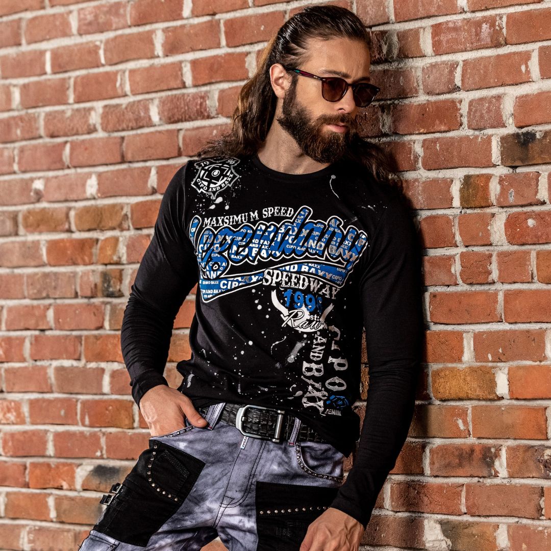 CL510 Baskılı İnce Sweatshirt