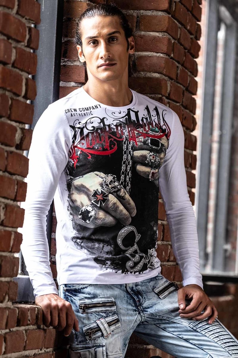 CL511 Street Tarzda Baskılı Sweatshirt