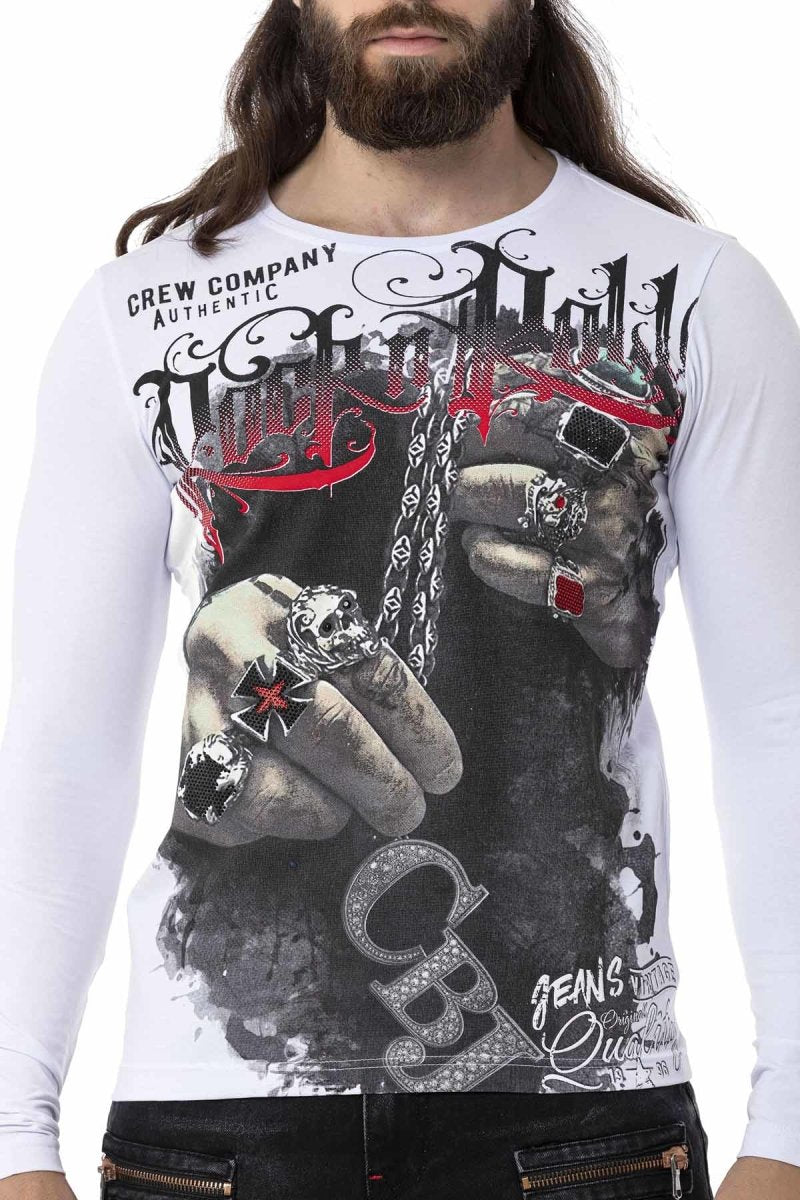 CL511 Street Tarzda Baskılı Sweatshirt