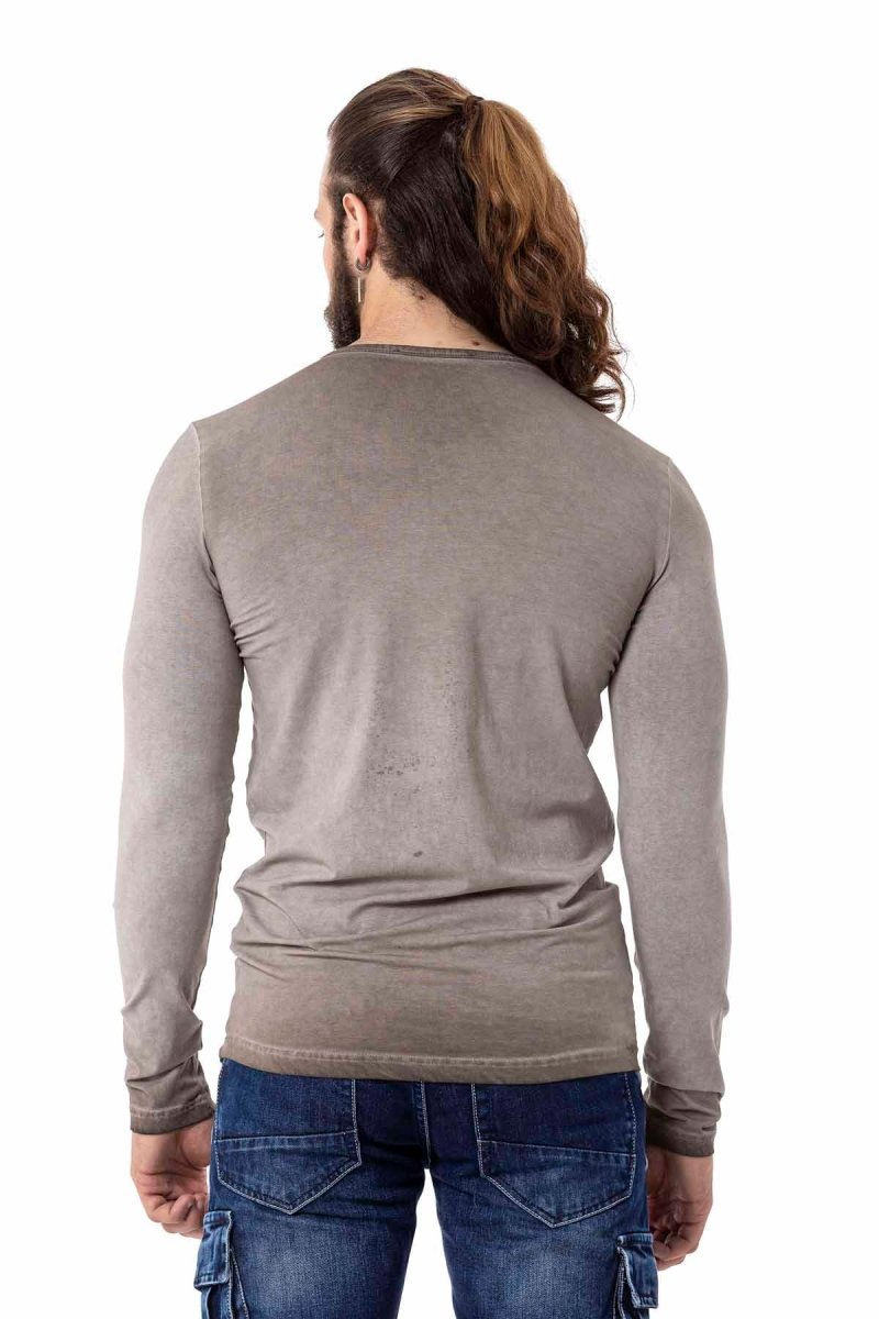 CL527 Ön Cepli İnce Sweatshirt