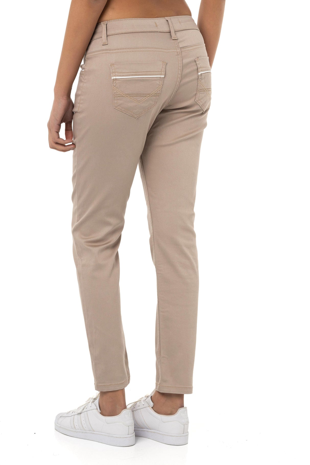WD256B Slim Fit Normal Bel Bilek Boy Kadın Pantolon