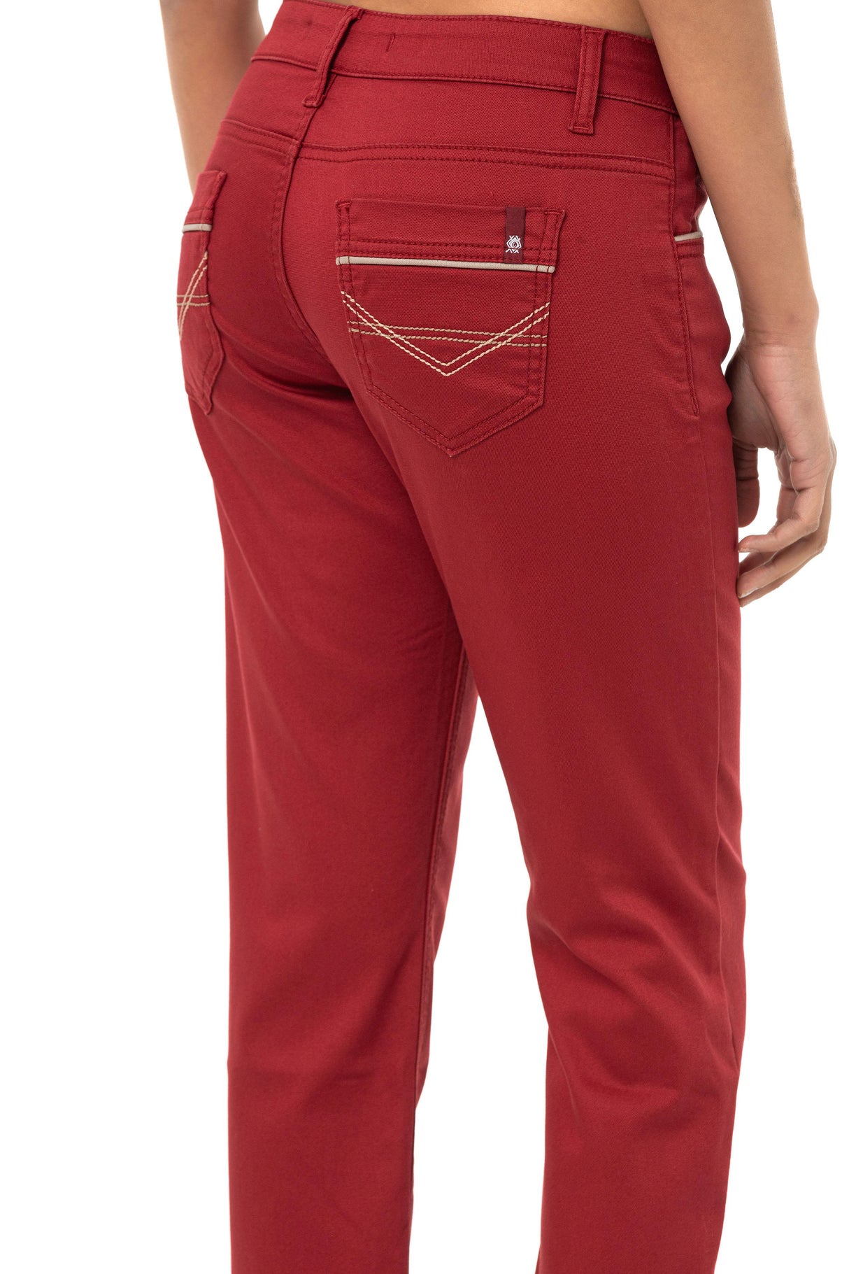 WD256B Slim Fit Normal Bel Bilek Boy Kadın Pantolon