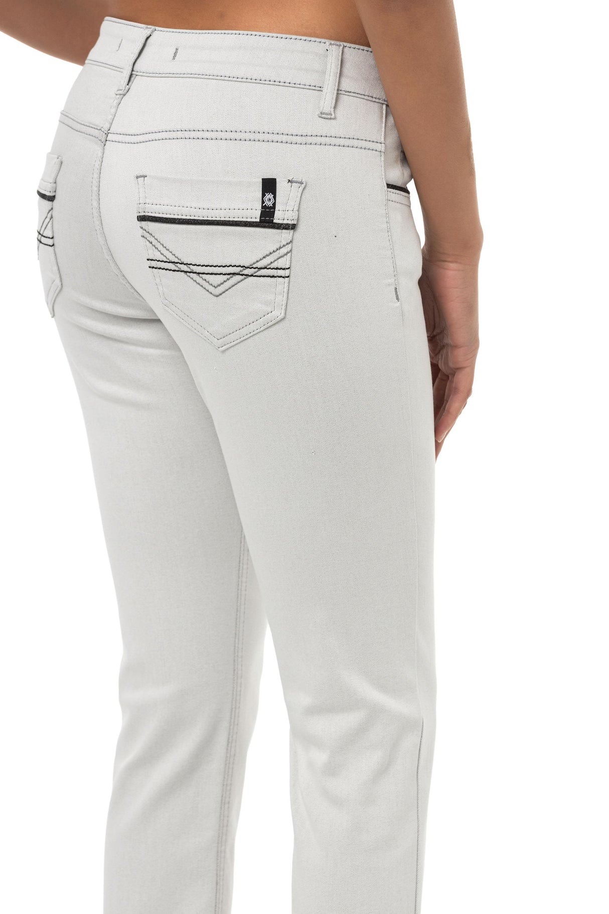 WD256B Slim Fit Normal Bel Bilek Boy Kadın Pantolon