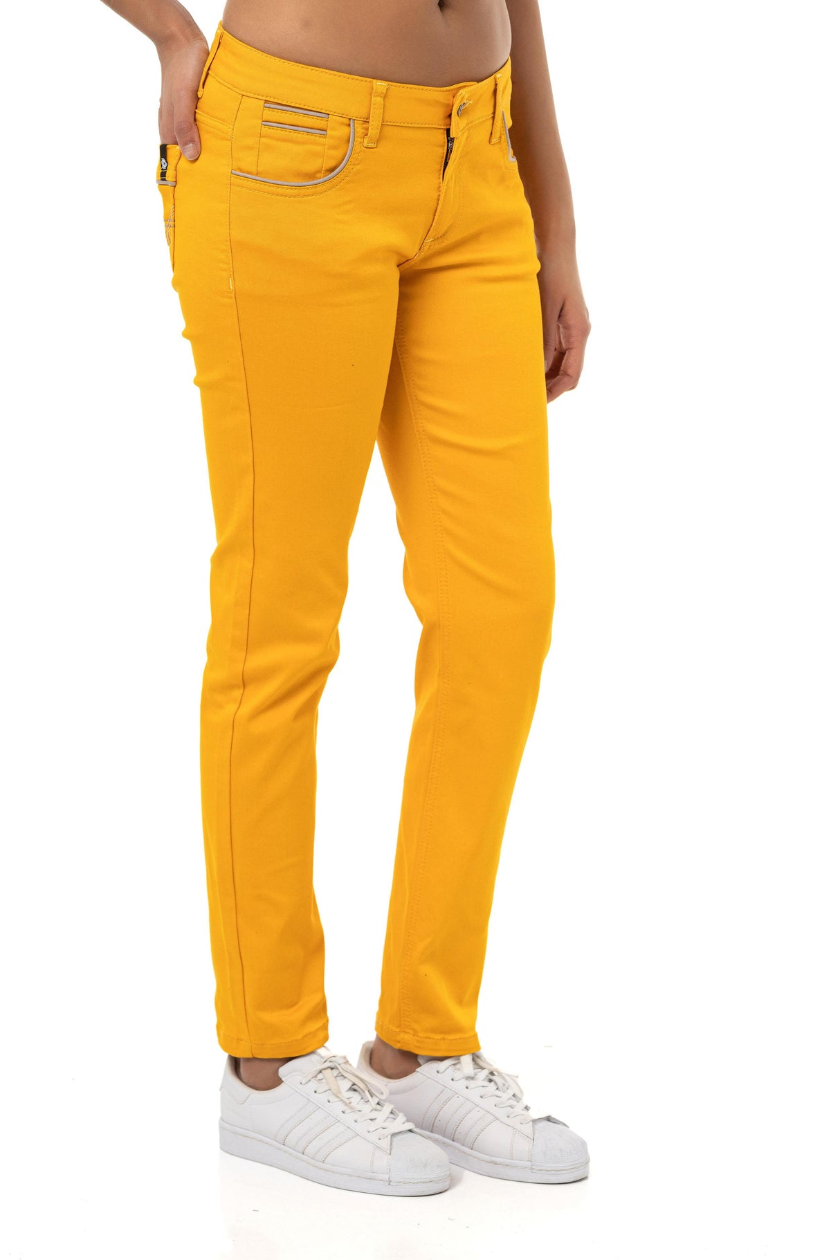 WD256B Slim Fit Normal Bel Bilek Boy Kadın Pantolon